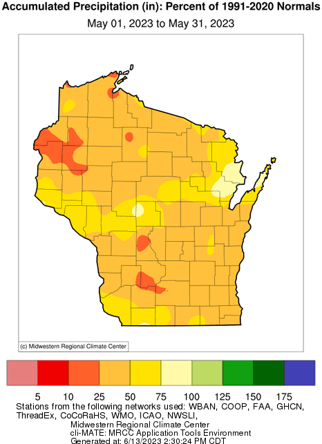 May and Spring 2023 Wisconsin Climate Summary | Wisconsin State ...